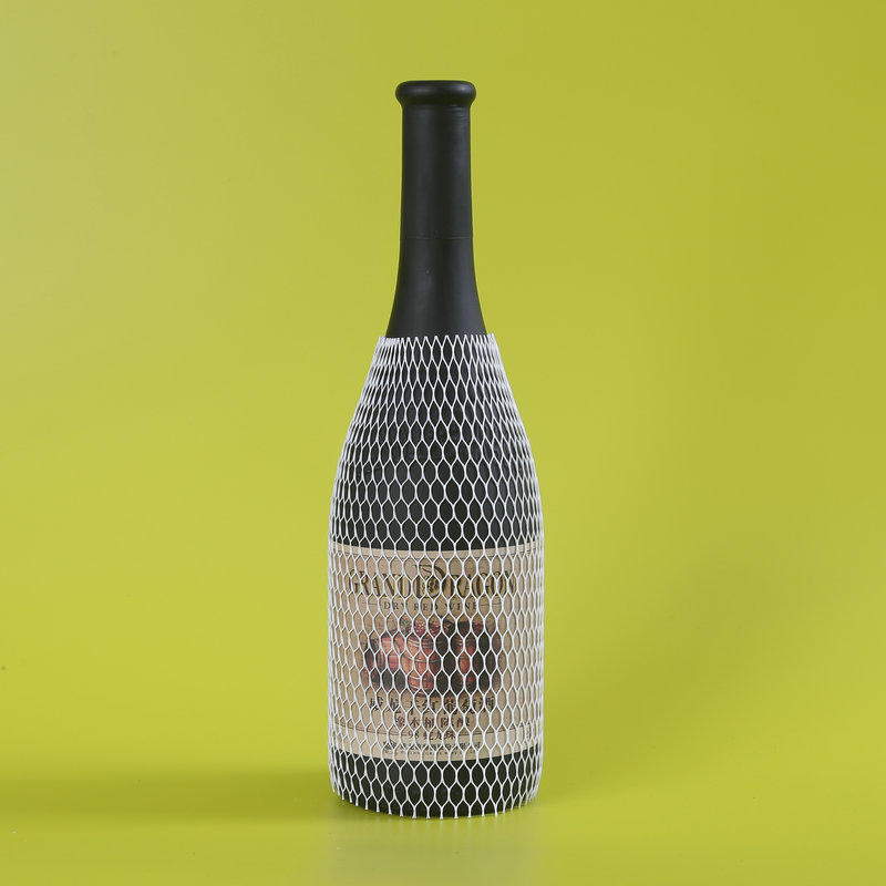 Red de funda protectora de PE para botella de vino de vidrio