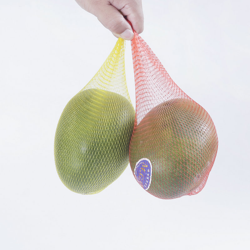 La malla de bolsa de red de embalaje de plástico se utiliza para el envasado de frutas